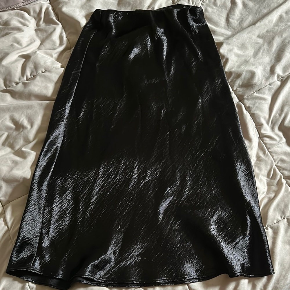 SO Black Midi Pencil Skirt